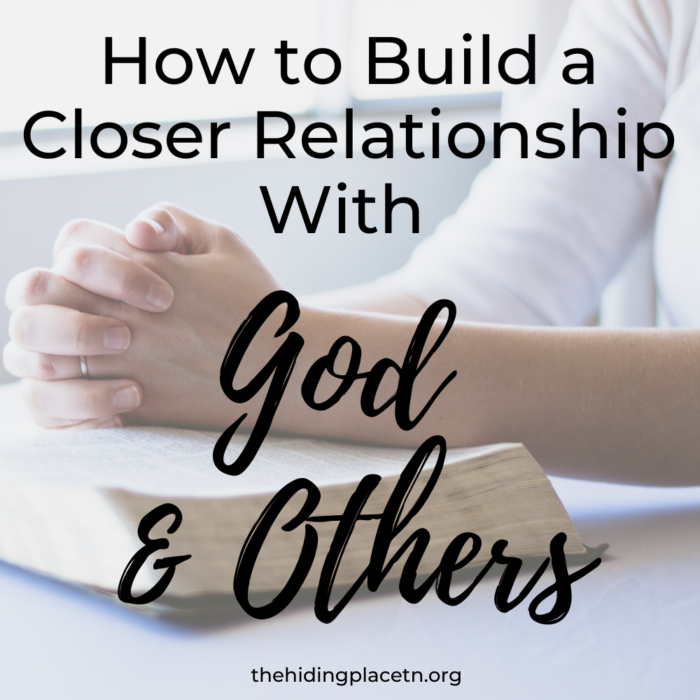 How to Build Relationship with God and Others | Christian retreat | Nashville retreat | Quiet time with God 