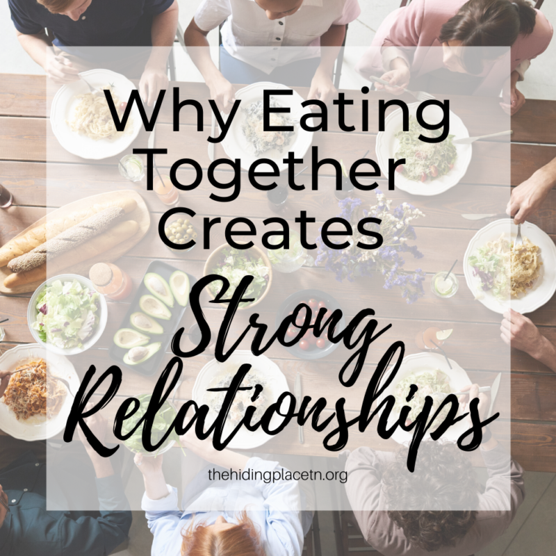 Eating together | Christian retreat | women's retreat | men's retreat | quiet time with God | Nashville TN